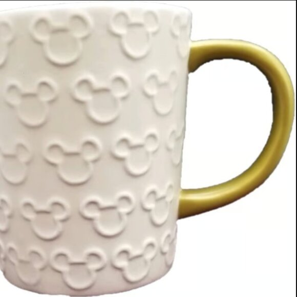 Disney Parks Mickey Embossed Mickey Mouse Icon Homestead Mug NEW A8B266 - Picture 2 of 6